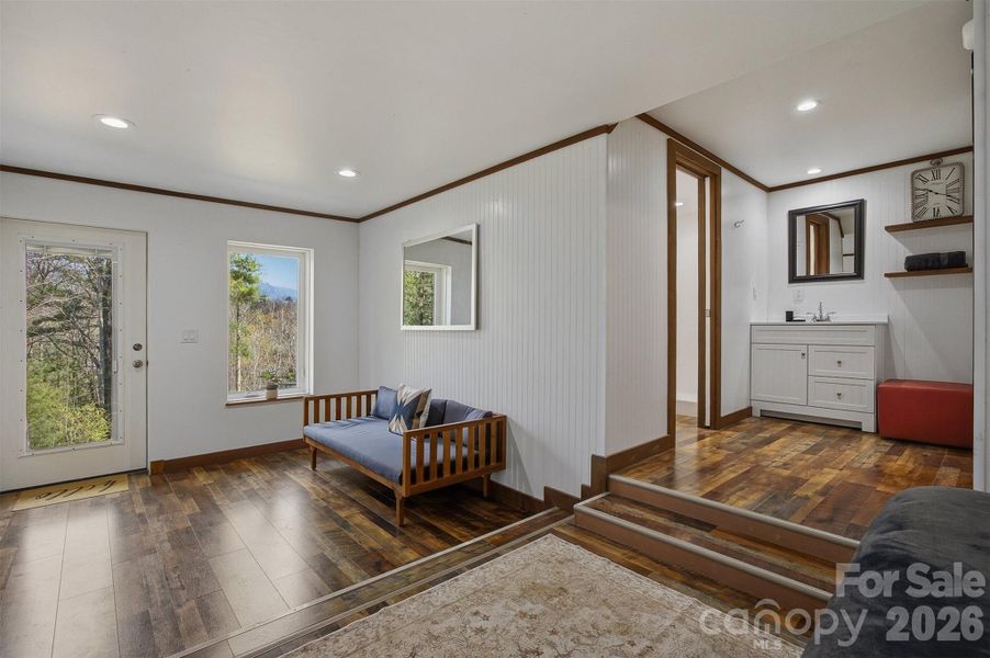 Downstairs Living Area