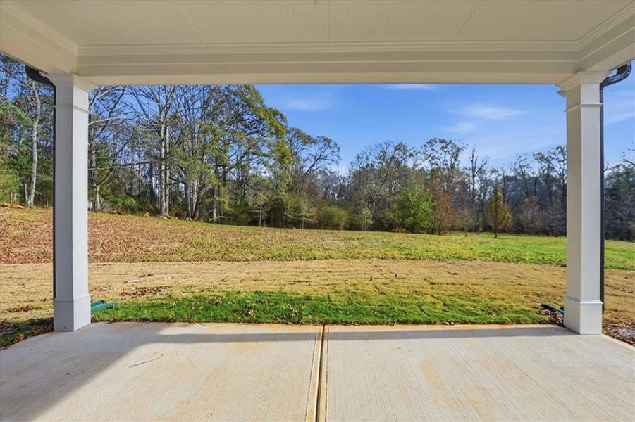 Exterior details and patio area of a home in , Statham (Image 35).