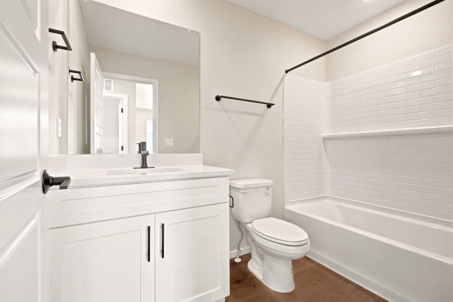 Furnished interior view inside a new home in Sky Ranch, Watkins (Image 10).
