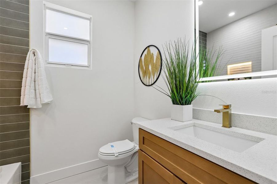 Furnished interior view inside a new home in , Dunedin (Image 20).