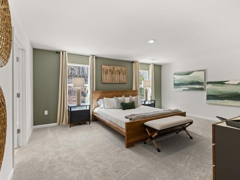 Furnished interior view inside a new home in Falcon Landing, Gainesville (Image 21).