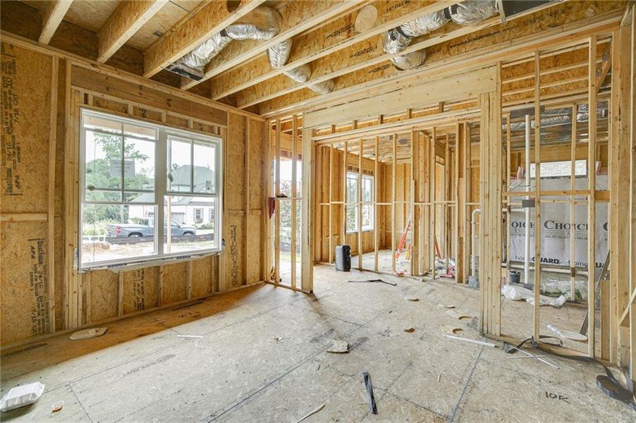 In-progress construction of a new home in , Jefferson, GA (Image 10).