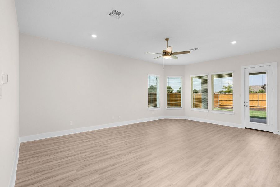 Spacious, unfurnished interior of a new home in Lariat, Liberty Hill (Image 71). Spacious, unfurnished interior of a new home in Lariat, Liberty Hill (Image 71).