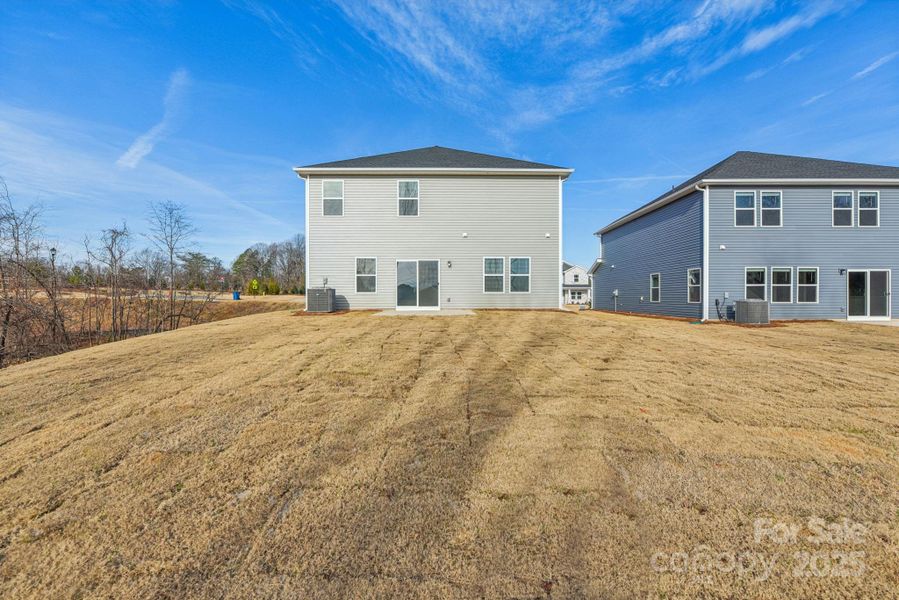 Exterior details and patio area of a home in Nelson's Creek, Mocksville (Image 3).