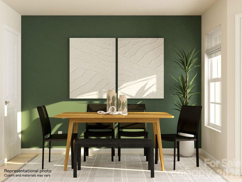 Furnished interior view inside a new home in Bakers Creek, Kannapolis (Image 5).