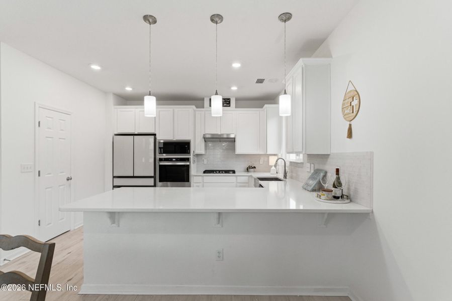 Furnished interior view inside a new home in , St. Johns (Image 29).