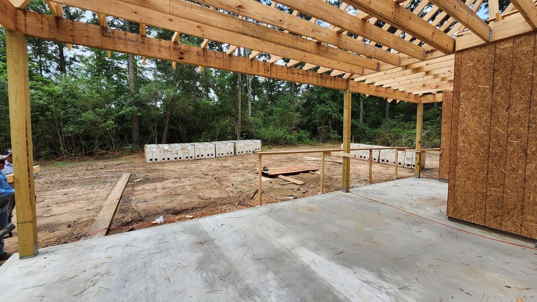 In-progress construction of a new home in , Plantersville, TX (Image 7). In-progress construction of a new home in , Plantersville, TX (Image 7).