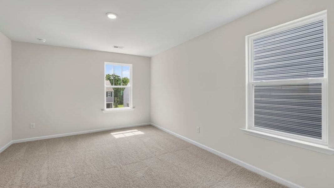 Spacious, unfurnished interior of a new home in Cedar Gap, Fountain Inn (Image 27). Spacious, unfurnished interior of a new home in Cedar Gap, Fountain Inn (Image 27).
