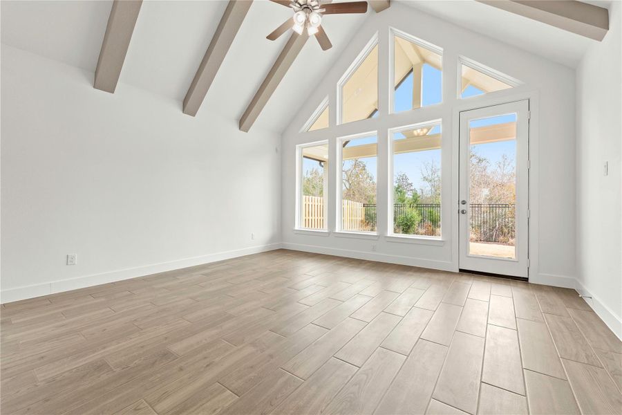 Spacious, unfurnished interior of a new home in COLTON®, Todd Mission (Image 14).