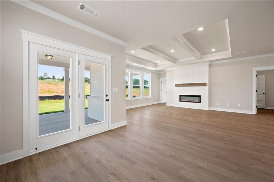 Spacious, unfurnished interior of a new home in Mallard’s Landing, Jefferson (Image 29).