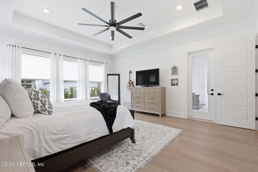 Furnished interior view inside a new home in Seven Pines 70' Rear Entry, Jacksonville (Image 57).