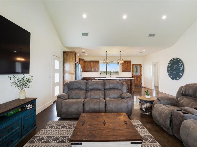 Furnished interior view inside a new home in , Bells (Image 8).