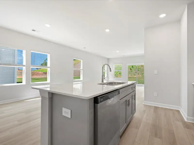 Furnished interior view inside a new home in Cedar Shoals – Heritage Collection, Piedmont (Image 3).