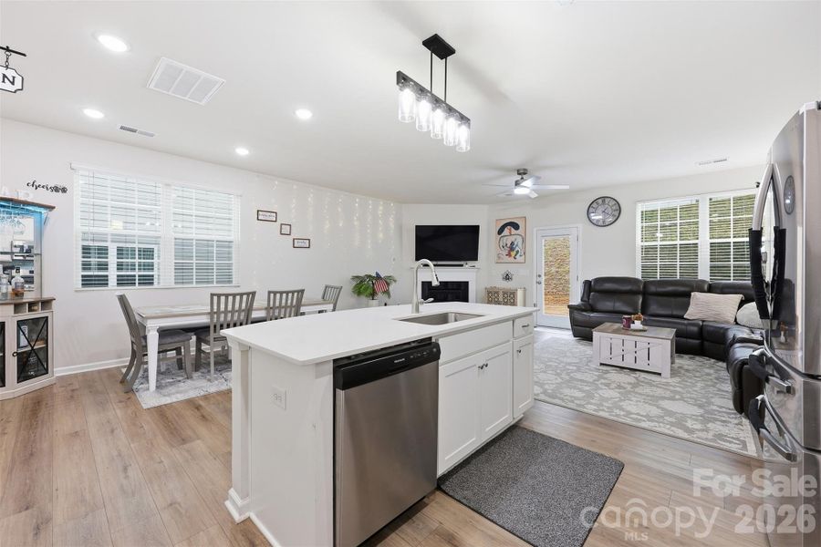 Furnished interior view inside a new home in , Fort Mill (Image 19).