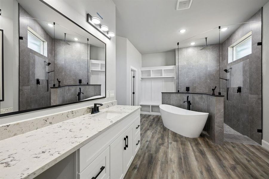 Furnished interior view inside a new home in , Royse City (Image 6).