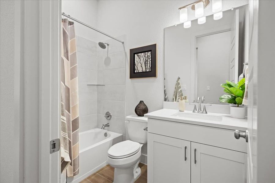 Furnished interior view inside a new home in Broken Oak, Georgetown (Image 19).