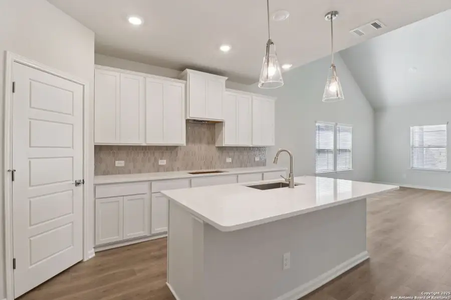 Furnished interior view inside a new home in Arcadia Ridge - Classic Series, San Antonio (Image 9). Furnished interior view inside a new home in Arcadia Ridge - Classic Series, San Antonio (Image 9).