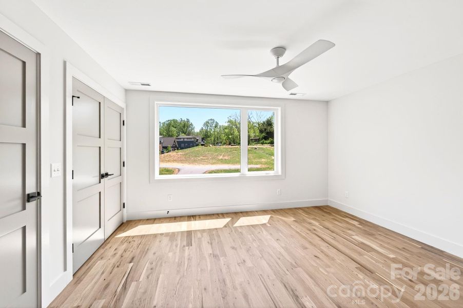 Second Level Bedroom with Two Closets