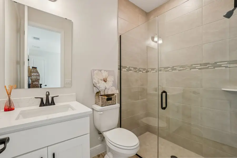 Furnished interior view inside a new home in Golden Gate, Naples (Image 38).