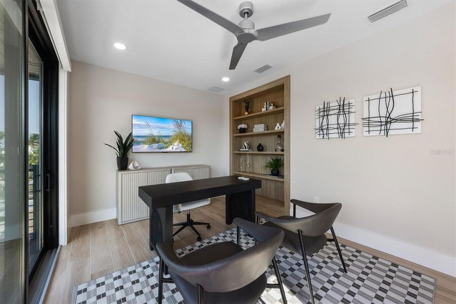 Furnished interior view inside a new home in , Sarasota (Image 12).