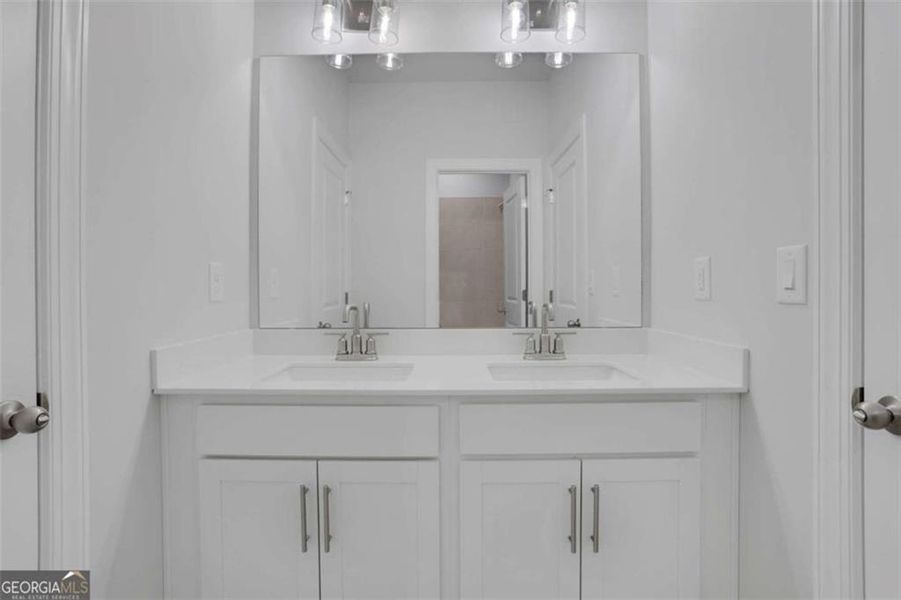 Close-up of interior finishes inside a home in The Paddocks at Doc Hughes, Buford (Image 21).