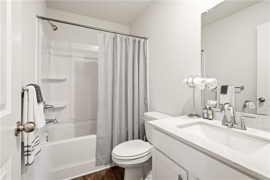 Furnished interior view inside a new home in Urban's Place, Chatsworth (Image 12).