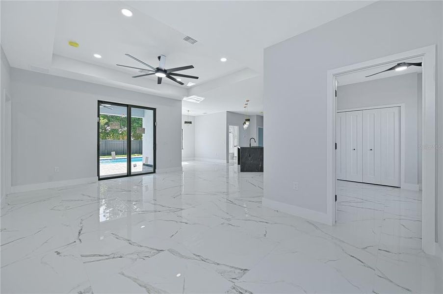 Spacious, unfurnished interior of a new home in , Cape Coral (Image 16). Spacious, unfurnished interior of a new home in , Cape Coral (Image 16).