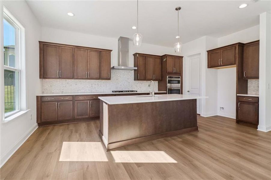Furnished interior view inside a new home in East Harbor II at Chestatee, Dawsonville (Image 11).
