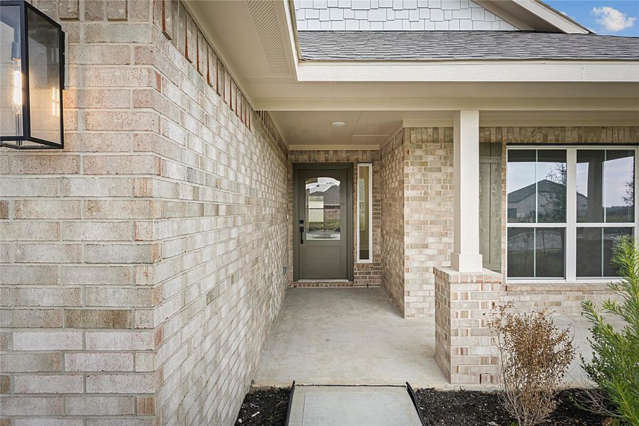 Exterior details and patio area of a home in River Ranch Trails, Dayton (Image 1). Exterior details and patio area of a home in River Ranch Trails, Dayton (Image 1).