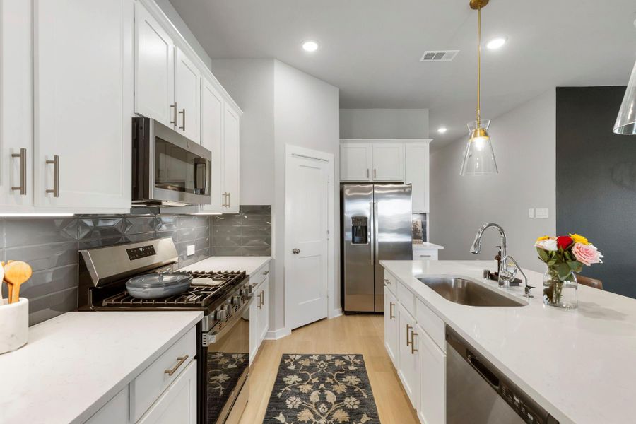 Furnished interior view inside a new home in , Magnolia (Image 13).