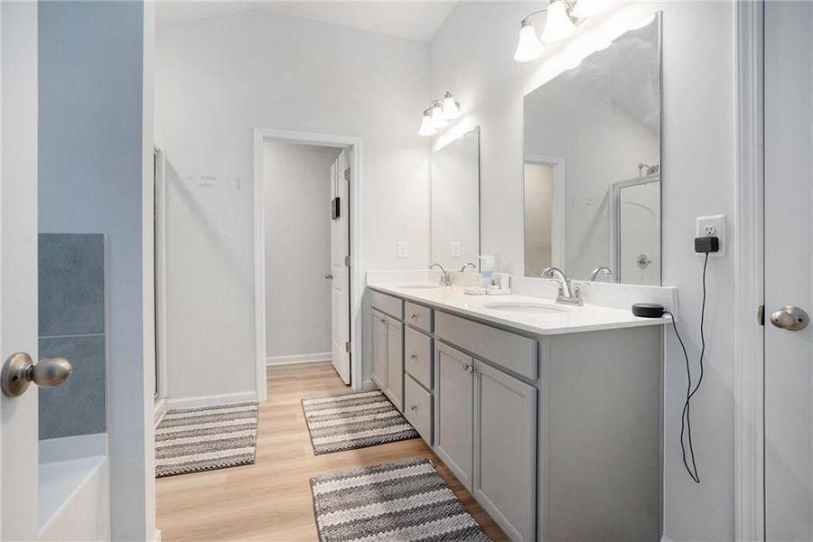 Furnished interior view inside a new home in Ridgewater, Loganville (Image 18).