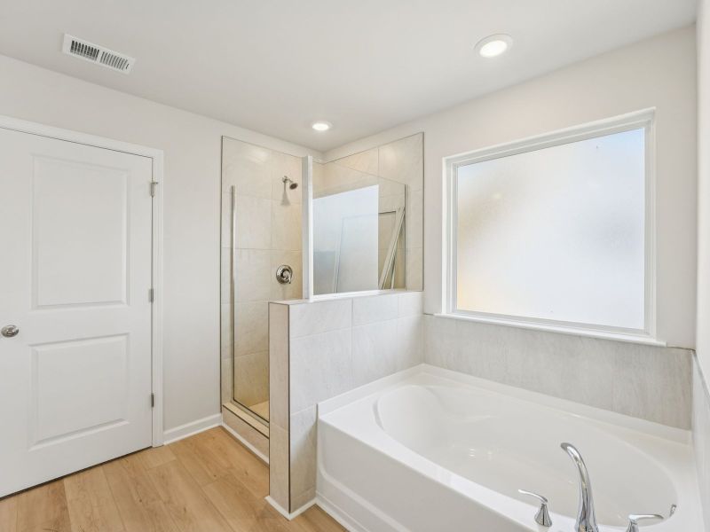 Furnished interior view inside a new home in Westmont Preserve, Powder Springs (Image 10).