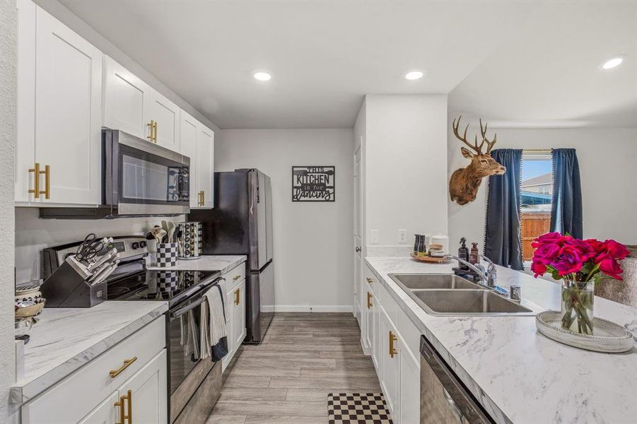 Furnished interior view inside a new home in Tolar Oaks, Tolar (Image 26).