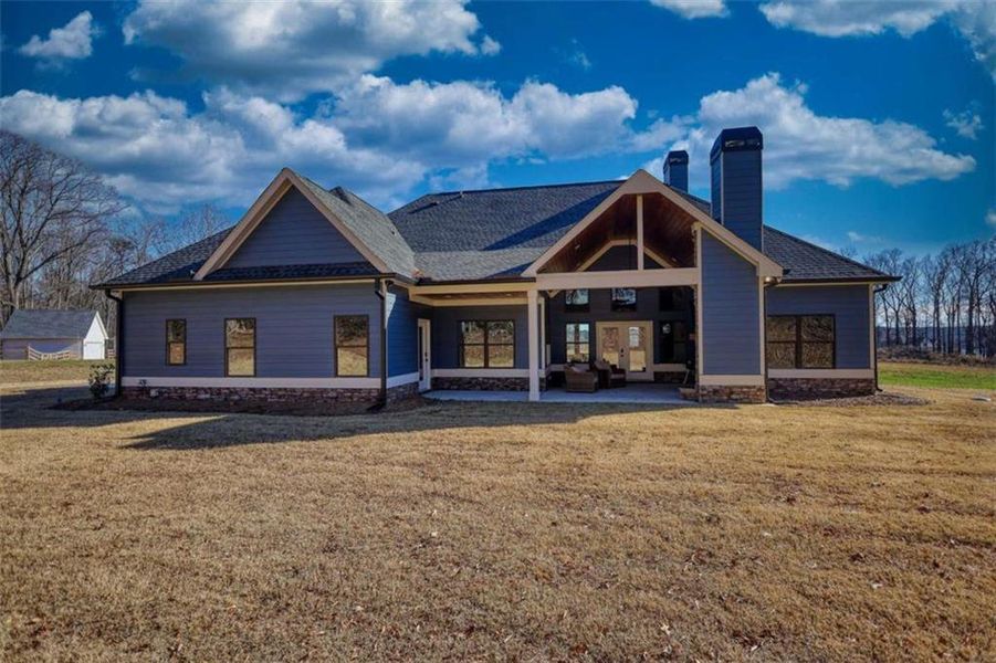 Exterior details and patio area of a home in , Covington (Image 30). Exterior details and patio area of a home in , Covington (Image 30).