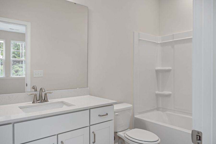 Representative furnished interior of a home built from the The Beech by Davidson Homes LLC in Wendell Ridge, Wendell (Image 15).