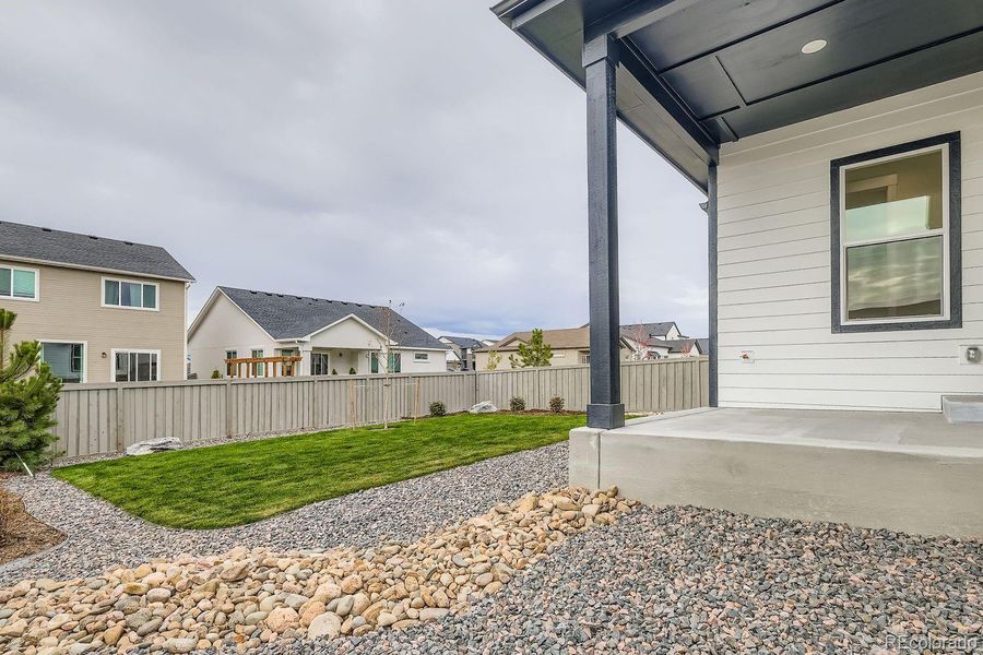 Exterior details and patio area of a home in , Colorado Springs (Image 18).
