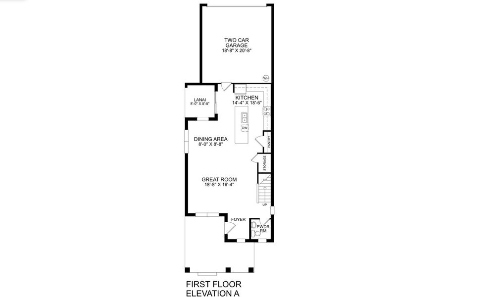 2D floor plan layout for the Dawson by Ryan Homes in Lake Mattie Preserve Single-Family, Auburndale, FL (Image 2). 2D floor plan layout for the Dawson by Ryan Homes in Lake Mattie Preserve Single-Family, Auburndale, FL (Image 2).