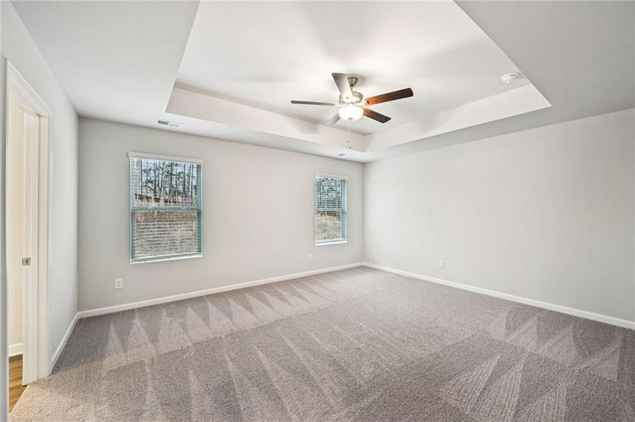 Spacious, unfurnished interior of a new home in The Hills at Cedar Creek, Winder (Image 18). Spacious, unfurnished interior of a new home in The Hills at Cedar Creek, Winder (Image 18).