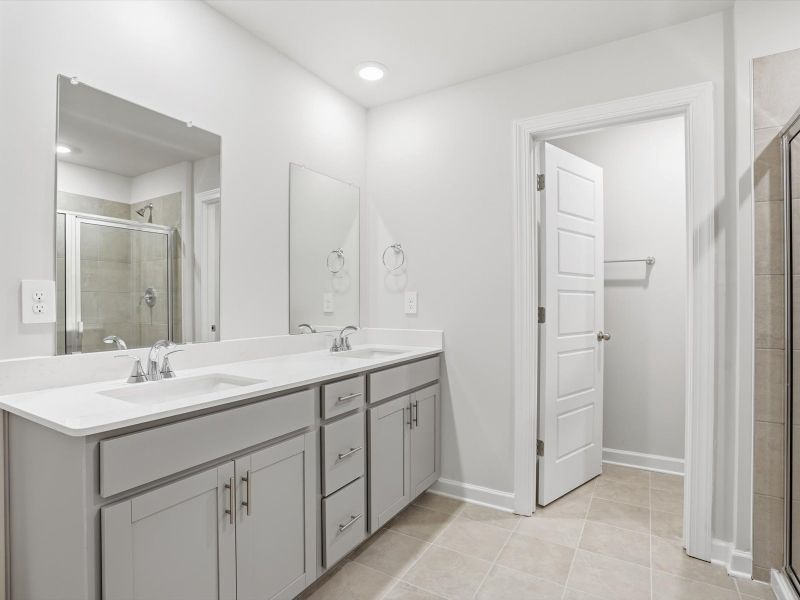 Furnished interior view inside a new home in Collier Ridge, Moore (Image 6).