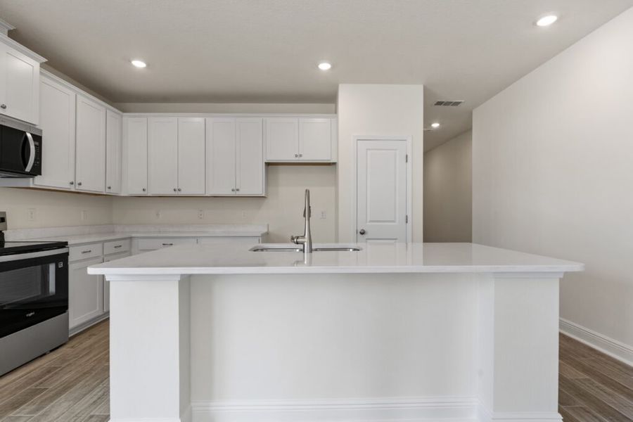 Furnished interior view inside a new home in Natureview, Freeport (Image 12). Furnished interior view inside a new home in Natureview, Freeport (Image 12).