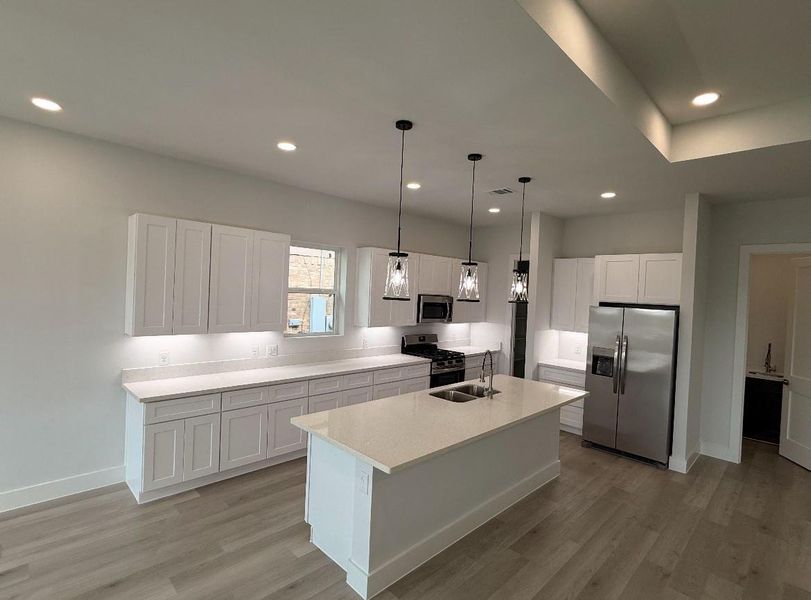 Furnished interior view inside a new home in , Houston (Image 6).
