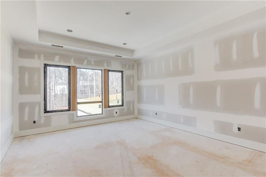 In-progress construction of a new home in , Sugar Hill, GA (Image 32).