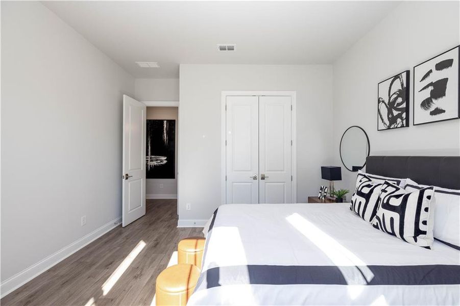 Furnished interior view inside a new home in Promenade at Sawnee Village, Cumming (Image 33).