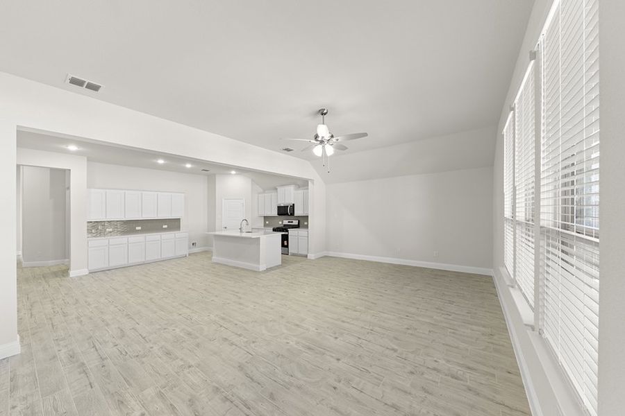 Representative exterior photo of a completed home built from the Cambridge by Impression Homes in Arcadia Trails, Balch Springs, TX (Image 11). Representative exterior photo of a completed home built from the Cambridge by Impression Homes in Arcadia Trails, Balch Springs, TX (Image 11).