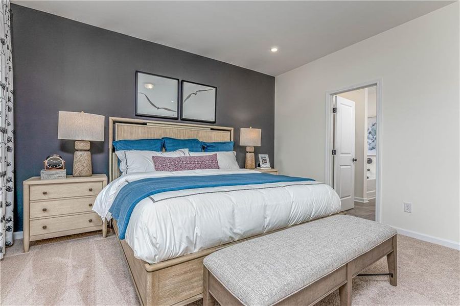 Furnished interior view inside a new home in Hillcrest Park, Ringgold (Image 19).