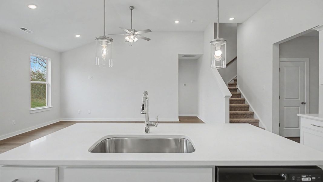 Furnished interior view inside a new home in Cottages of Bearwood, Mount Pleasant (Image 25).