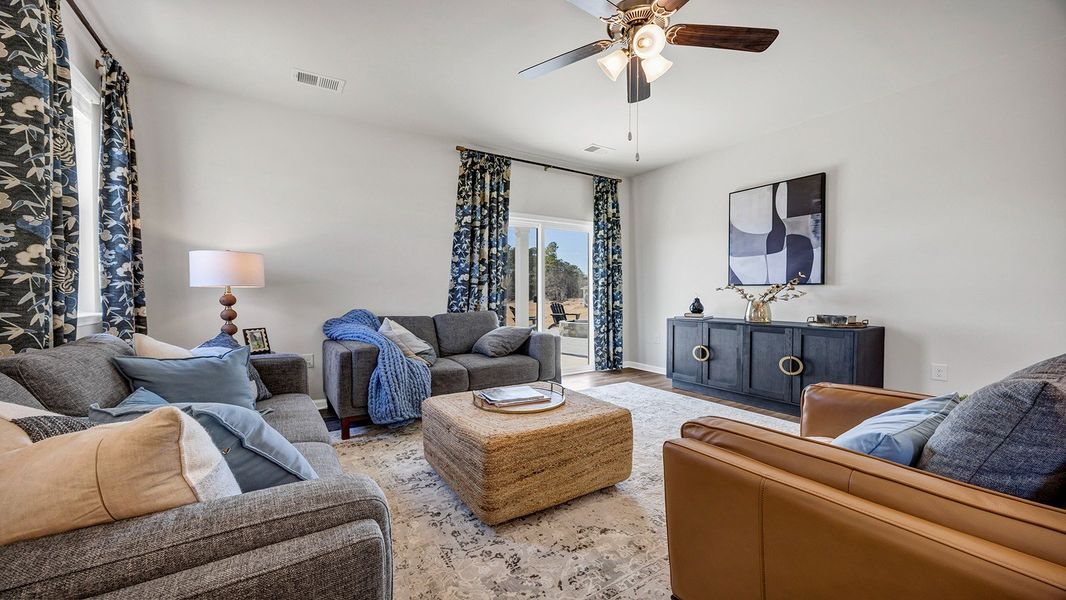 Furnished interior view inside a new home in Leatherstone, Blythewood (Image 12).