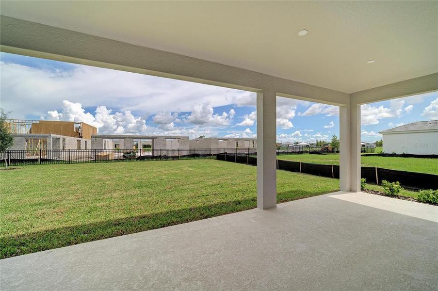 Exterior details and patio area of a home in North River Ranch, Parrish (Image 27).