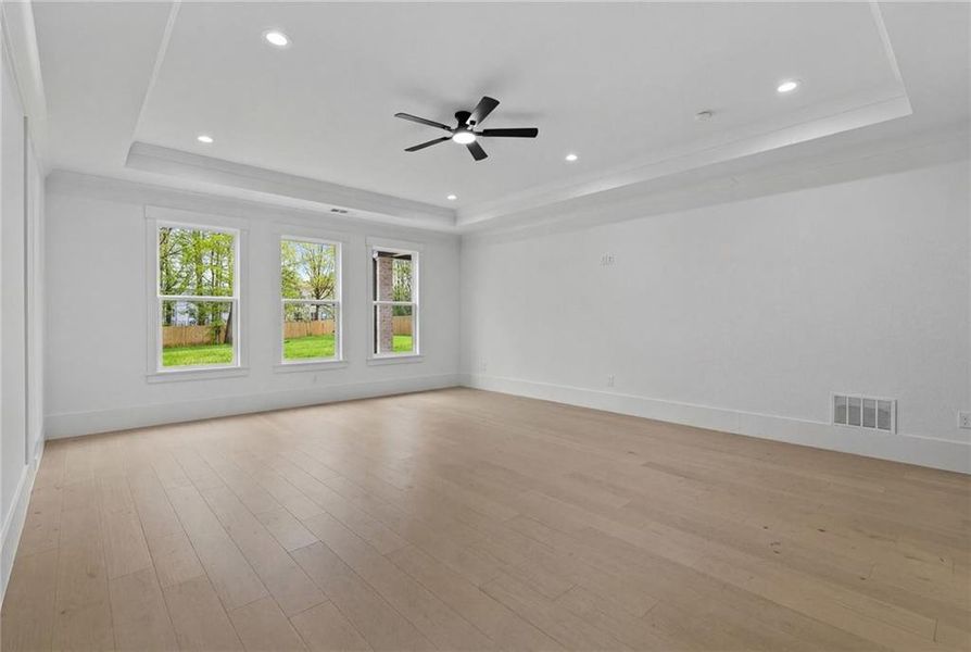 Spacious, unfurnished interior of a new home in , Dacula (Image 52).