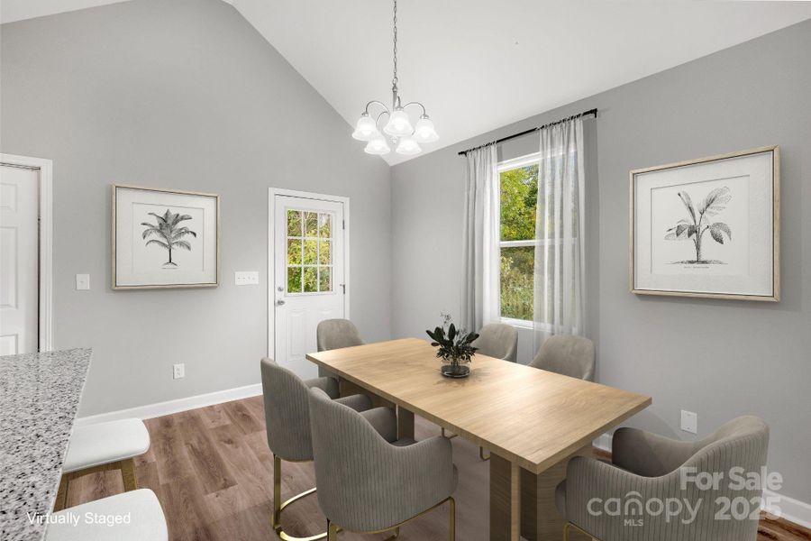 Furnished interior view inside a new home in , East Spencer (Image 18).